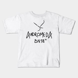 Andromeda Constellation by BN18 Kids T-Shirt